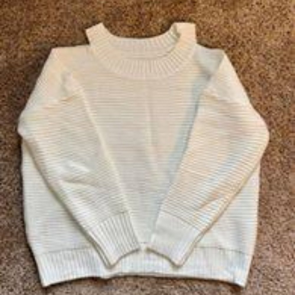 Cold Shoulder Sweater